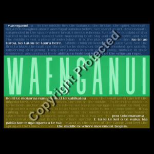 Waenganui | Middle - AS Colour Womens Maple Organic Tee Design