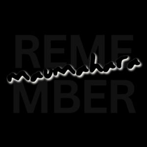 Maumahara | Remember - AS Colour Mens Block T shirt Design