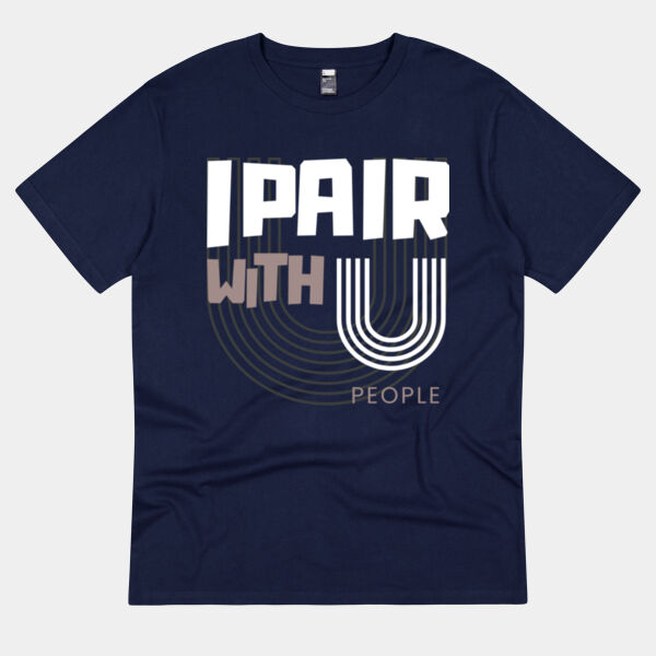 I Pair With U People - Thread Project Unisex Summer Tee Thumbnail