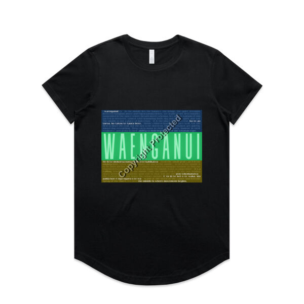 Waenganui | Middle - AS Colour Womens Maple Curve Tee Thumbnail