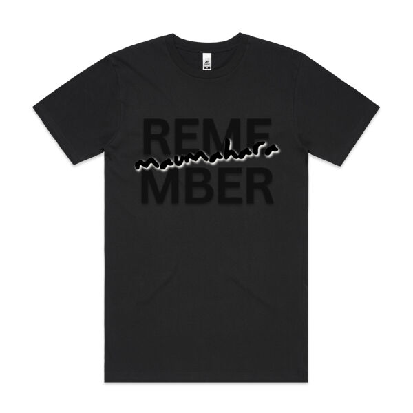 Maumahara | Remember - AS Colour Mens Block T shirt Thumbnail