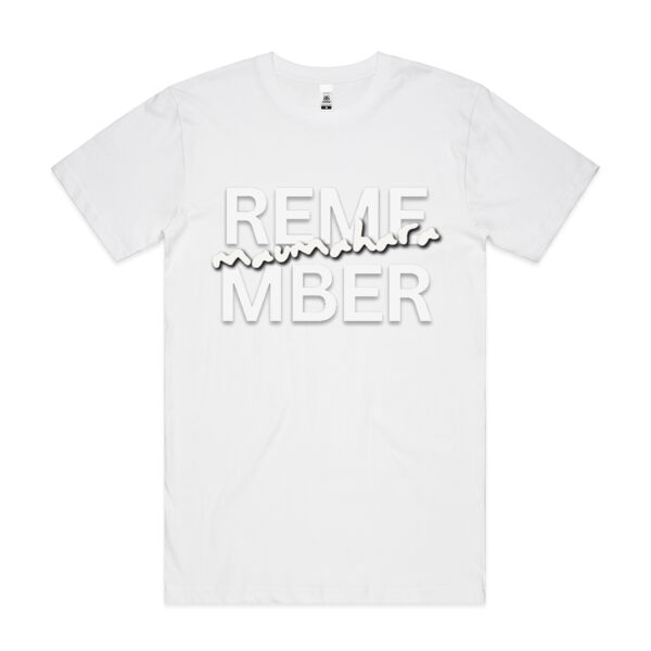 Maumahara | Remember - AS Colour Mens Block T shirt Thumbnail