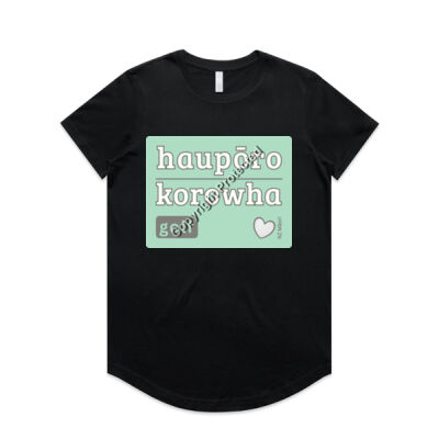 Haupōro or Korowha | Golf - AS Colour Womens Maple Curve Tee Thumbnail