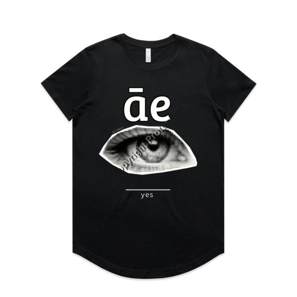 āe | yes - AS Colour Womens Maple Curve Tee Thumbnail